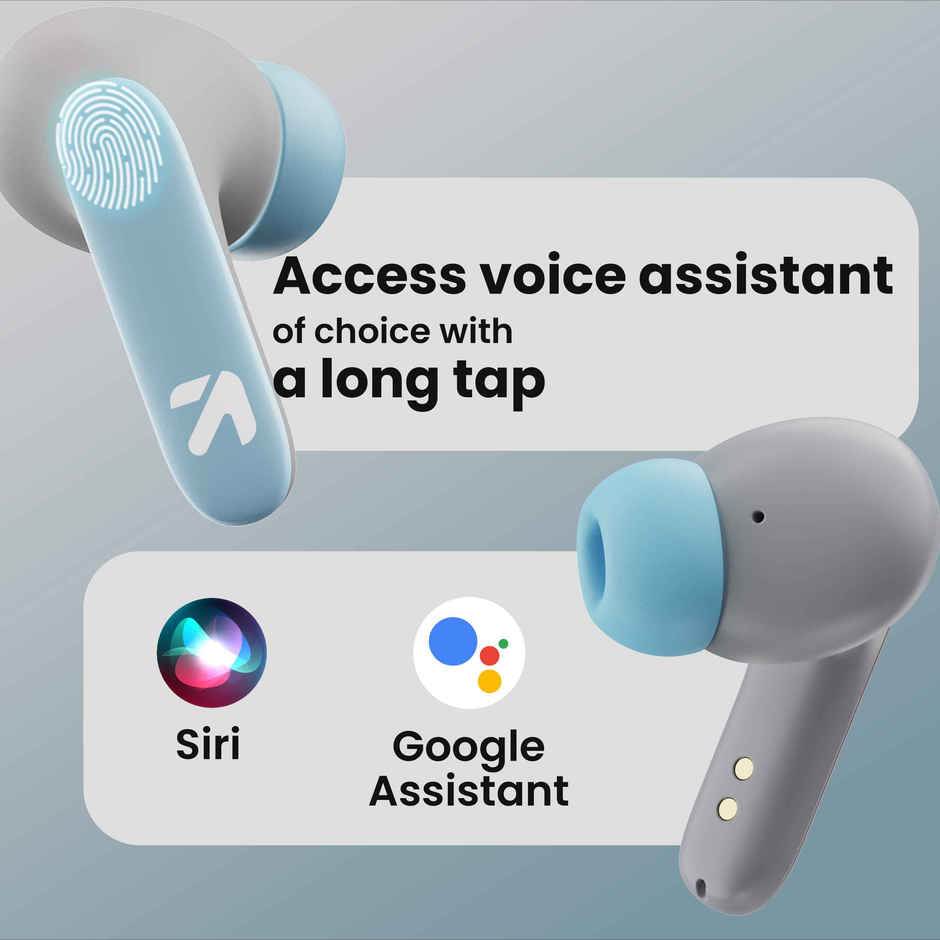 GOBOULT (Formerly Boult) Y1 Pro with Zen Quad Mic ENC 60H Battery Fast Charging | Blue