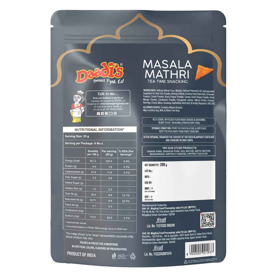 Daadi's Masala Mathri