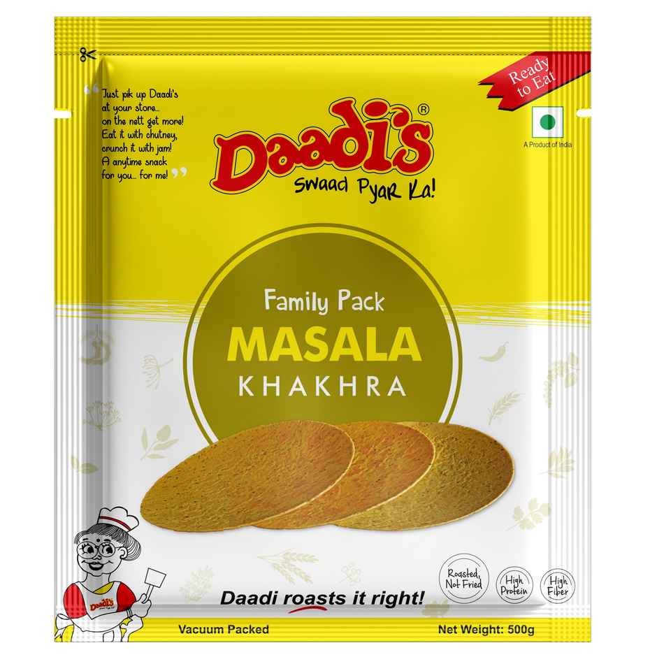 Daadi's Masala Khakhra (Family Pack)