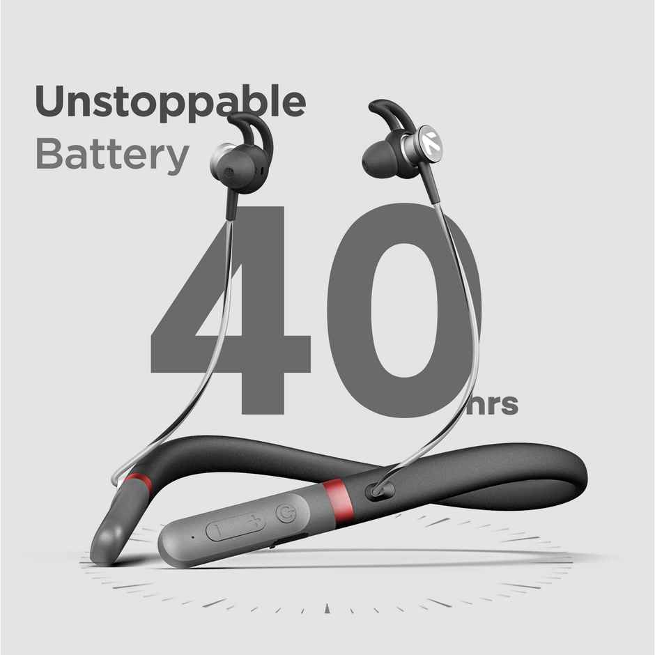 GOBOULT Probass Fcharge with 40 Hrs Playtime | Enc Fast Charging | Black