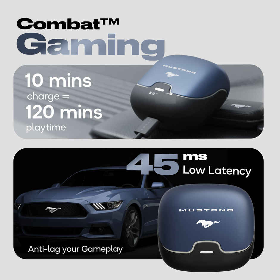 GOBOULT X Mustang Derby Newly Launched TWS With 100H Playtime