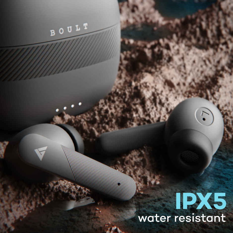 GOBOULT Airbass Z35 w/ Zen Enc Mic | 32H Playtime | 5.3 Bluetooth| Graphite Black