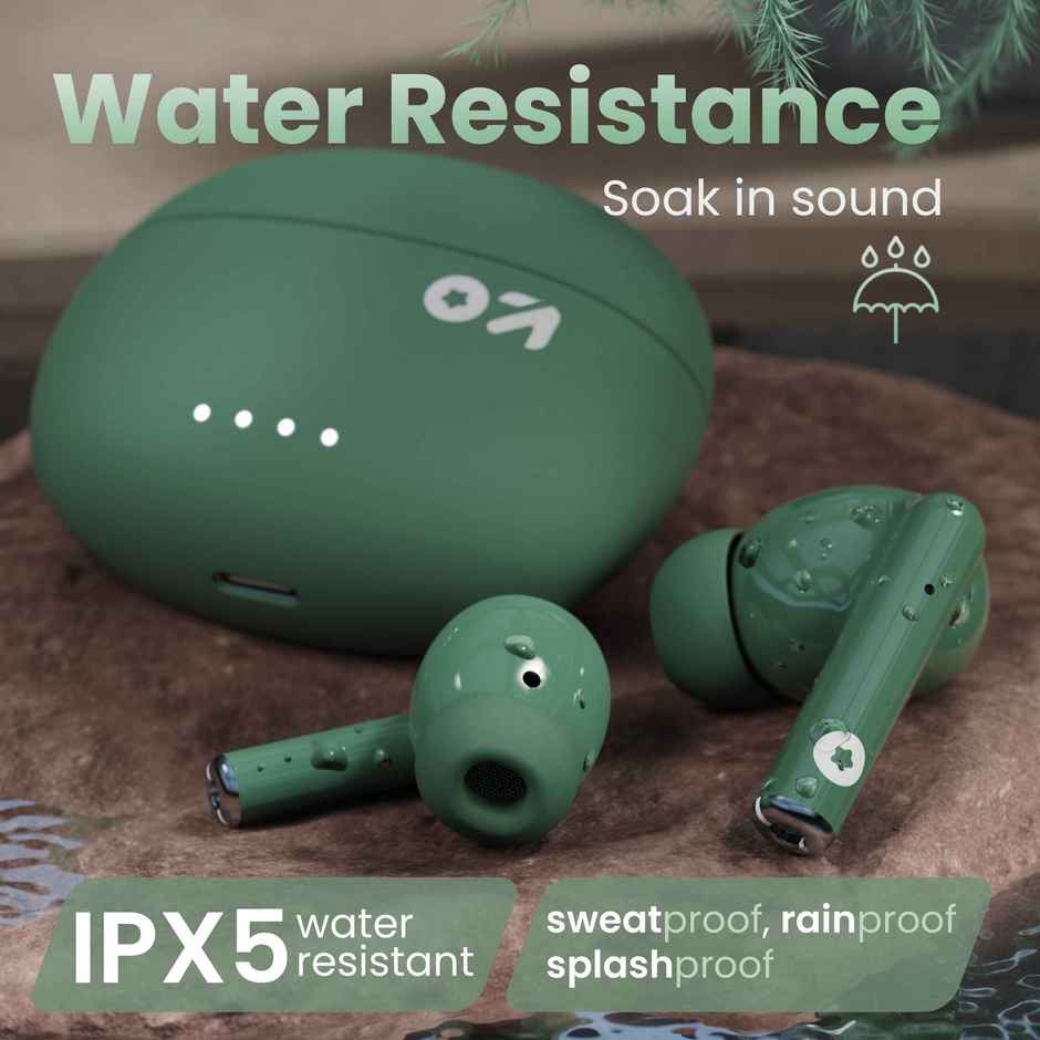 GOBOULT K35 Zen ENC Mic | 35H Battery | 5.3v Bluetooth Headset | Pine Green