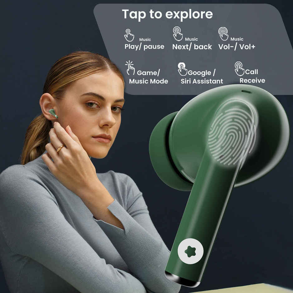 GOBOULT W20 with Zen Enc Mic | 35H Battery  |  5.3V | True Wireless | Pine Green