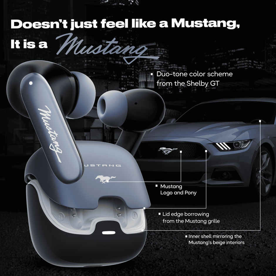 GOBOULT X Mustang Derby Newly Launched TWS With 100H Playtime