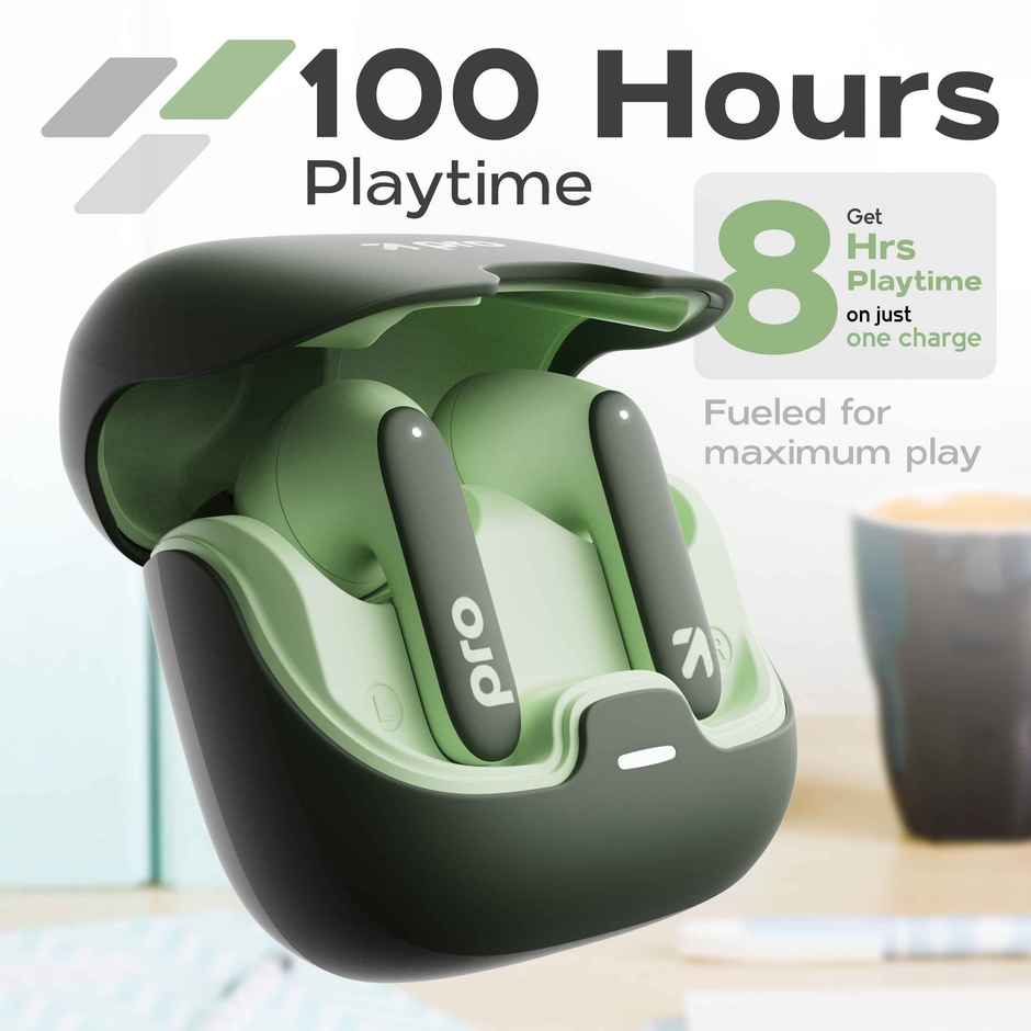 GOBOULT Z40 Pro with 100H Battery, Quad Mic ENC, Scratch Proof, 5.3v Bluetooth