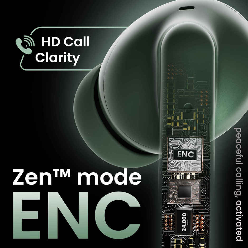 GOBOULT W20 with Zen Enc Mic | 35H Battery  |  5.3V | True Wireless | Pine Green