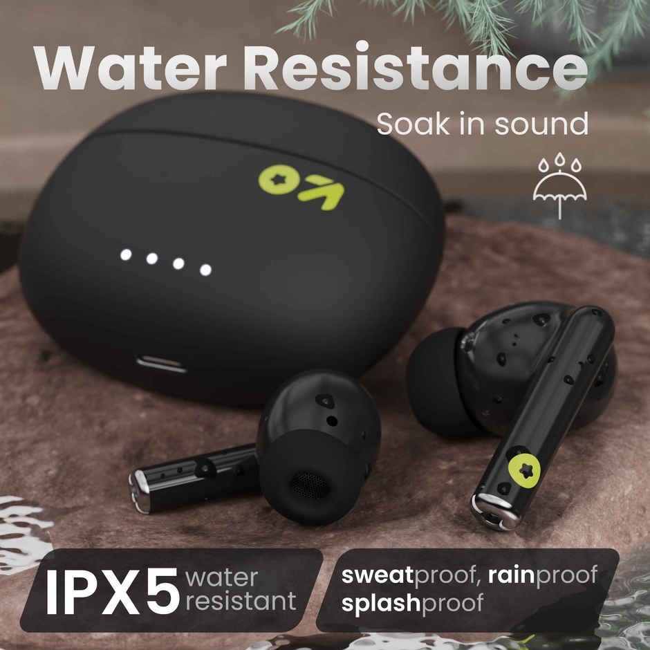 GOBOULT W20 with Zen ENC Mic, 40H Battery Life,5.3v Bt Headset |Space Black