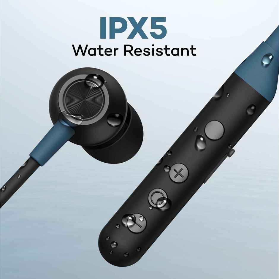 GOBOULT Ycharge with Pro+ Calling Mic|Full Charge In 20 Mins|Boomx|In The Ear|Blue