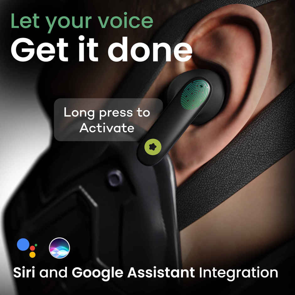 GOBOULT X70 with Zen ENC Mic | 60H Battery Life  |  Black | In the Ear