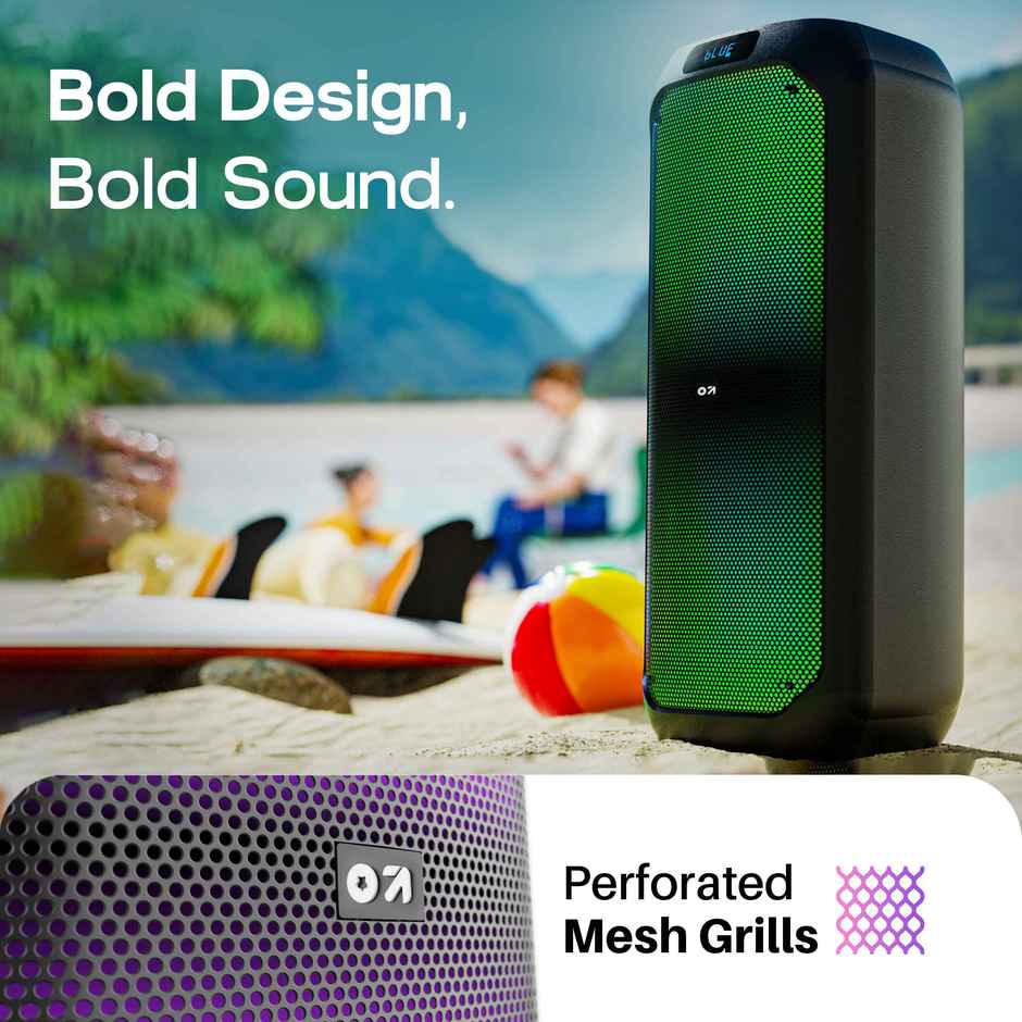 GOBOULT Partybox X80 with Dynamic Rgb Led Panel | 80W Speaker | 5H Speaker