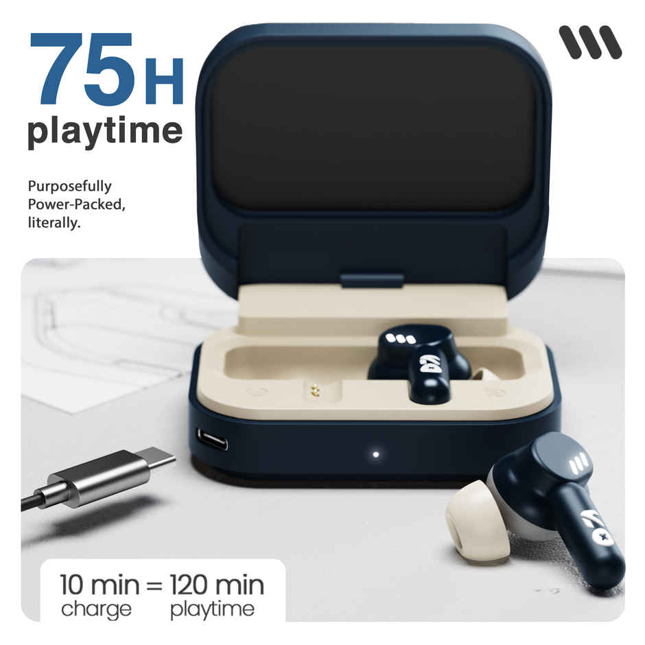 GOBOULT Tenet Midnight Blue TWS Wireless Earbuds Bluetooth