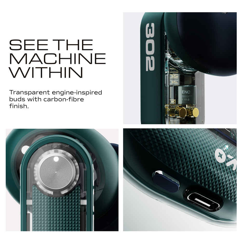 GOBOULT Mustang Sprint | Nitro Green | 30dB ANC | 60H Playtime