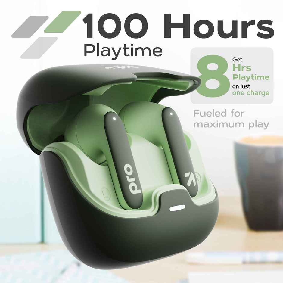 GOBOULT Z40 Pro with 100H Battery, Quad Mic ENC, Scratch Proof, Rubber Grip Design, 5.3v Bluetooth