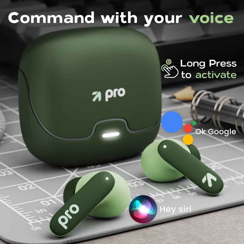 GOBOULT Z40 Pro with 100H Battery, Quad Mic ENC, Scratch Proof, 5.3v Bluetooth