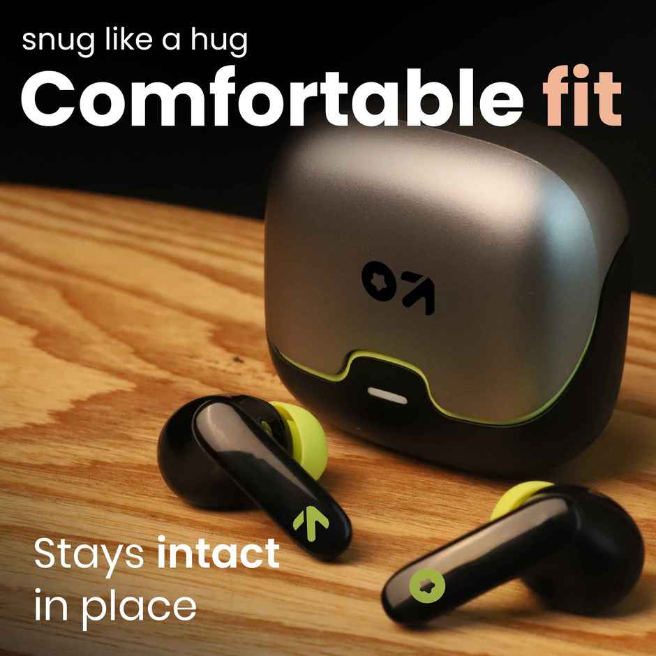 GOBOULT Z40 True Wireless Earbuds with 60H Playtime Zen ENC Mic Low Latency Gaming - Black