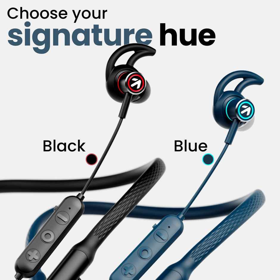 GOBOULT Curve Max with 100H Playtime| Dual Device Pairing | 5.3V|In The Ear|Black
