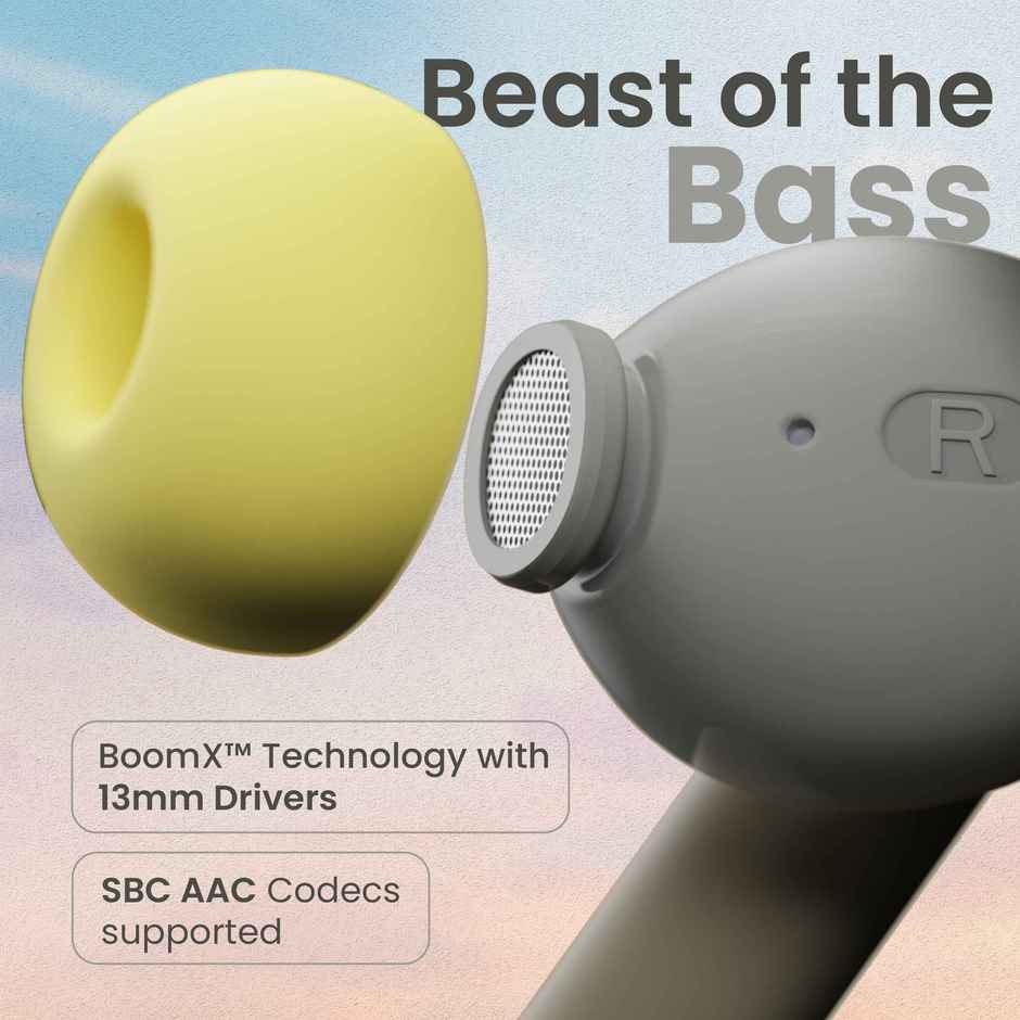 GOBOULT (Formerly Boult) Octave | Quad Mic Enc | 50ms Ultra Low Latency | BT v5.3 | Green