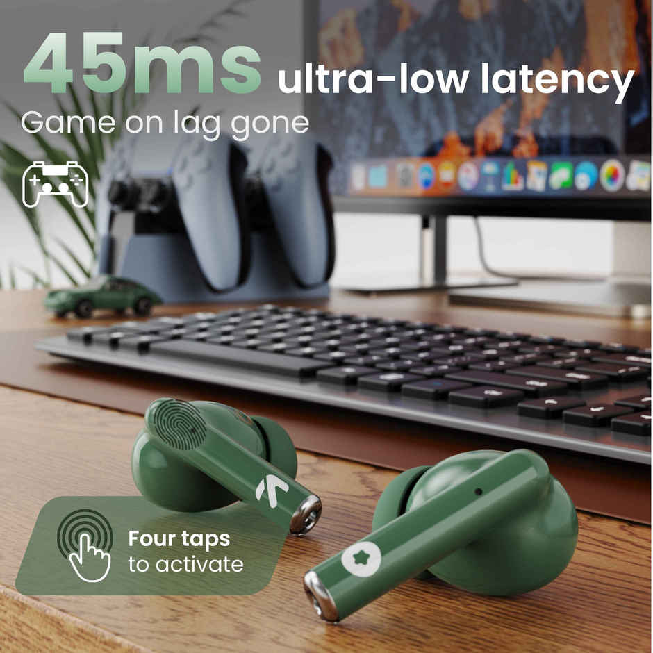 GOBOULT W20 with Zen Enc Mic | 35H Battery  |  5.3V | True Wireless | Pine Green