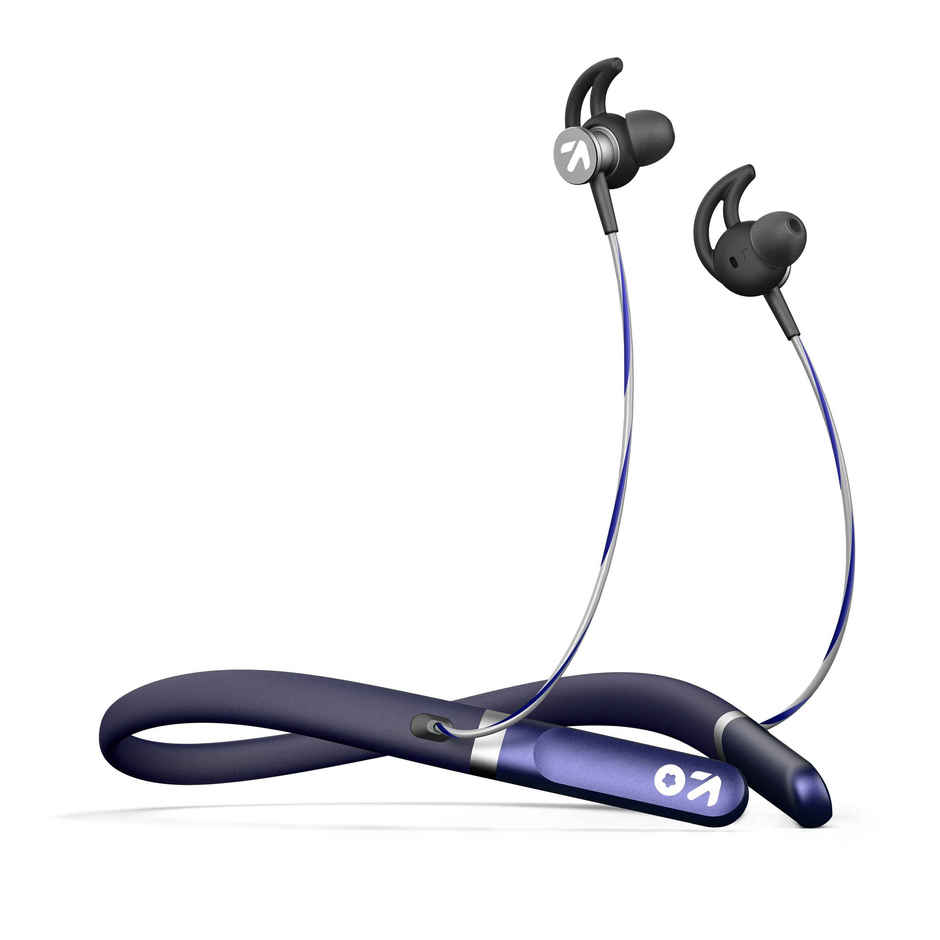 GOBOULT Probass Fcharge with 40 Hrs Playtime | Enc Fast Charging |In The Ear| Blue