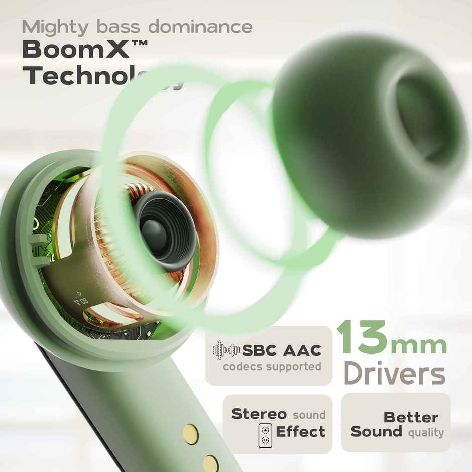 GOBOULT Z40 Pro with 100H Battery, Quad Mic ENC, Scratch Proof, Rubber Grip Design, 5.3v Bluetooth