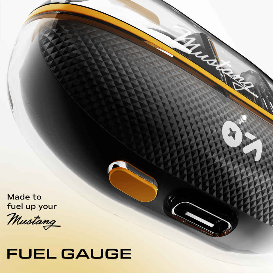 GOBOULT Formerly Boult Mustang Sprint | Turbo Yellow | 30dB ANC | 60H Playtime | 13mm Bass Drivers