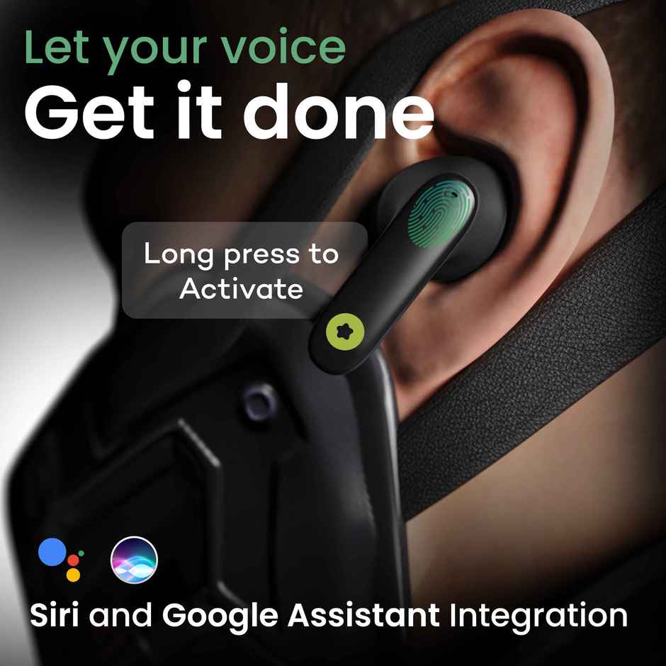 GOBOULT Z40 True Wireless Earbuds with 60H Playtime Zen ENC Mic Low Latency Gaming - Black