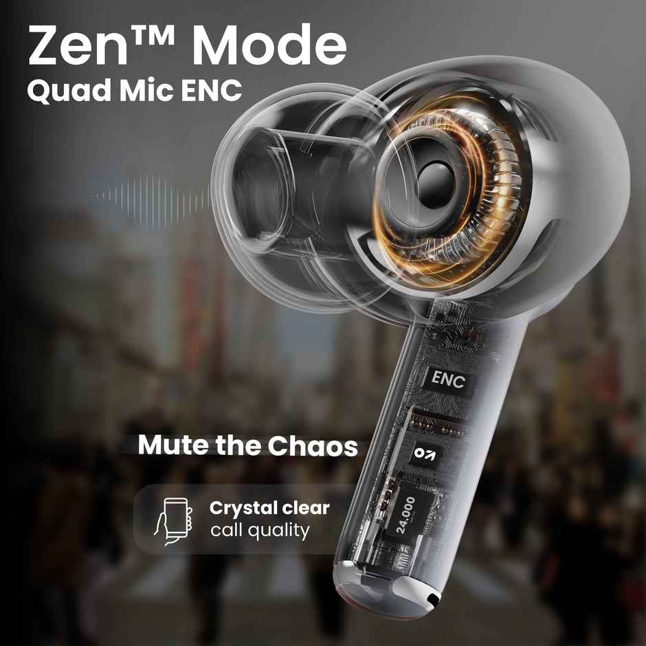 GOBOULT W40 with Quad Mic Enc | 48H Battery Life | 5.3V bt| Ivory White