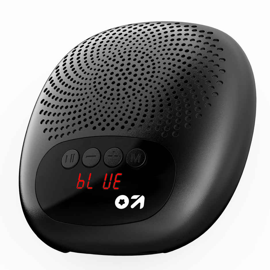 GOBOULT Bassbox Q5 Upto 18H Battery | 5W | 5W Bluetooth Home Speaker| Black