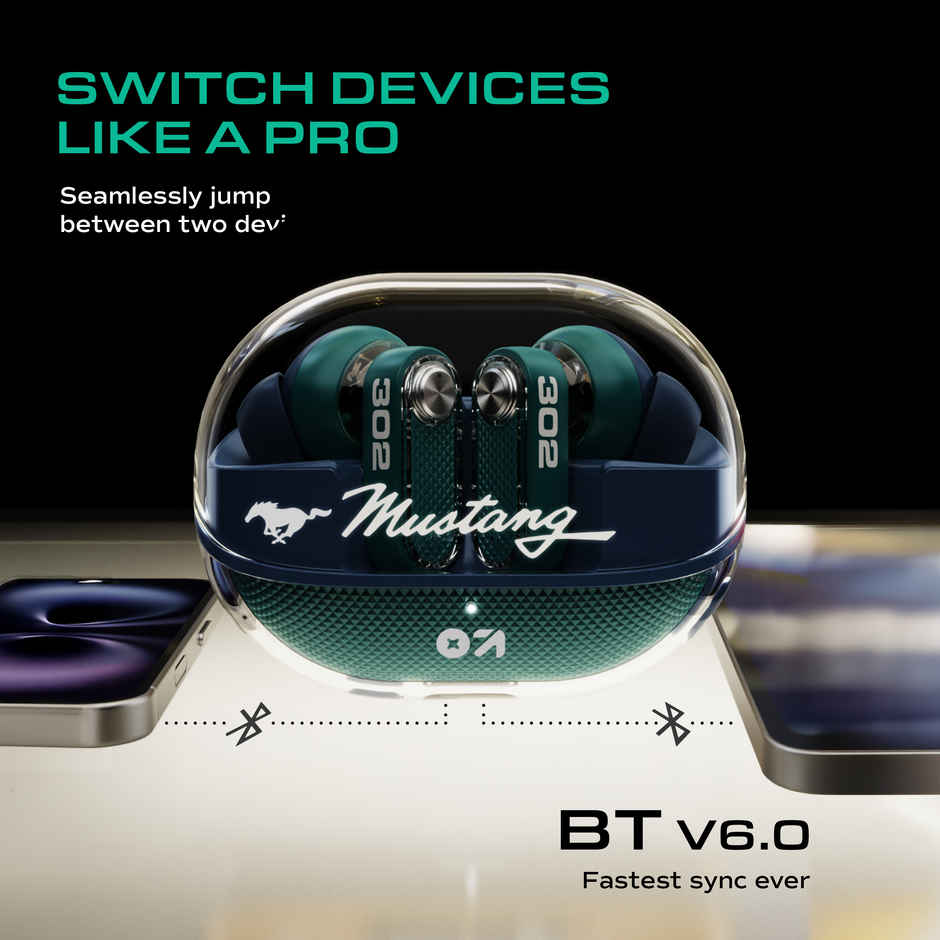 GOBOULT Mustang Sprint | Nitro Green | 30dB ANC | 60H Playtime