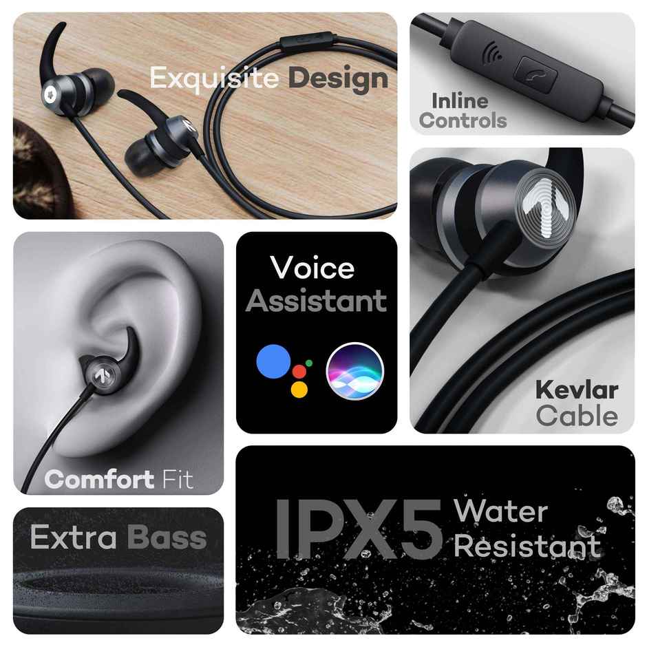 GOBOULT X1 Pro with Type-C Connector, Dynamic Drivers,Wired Headset |Black