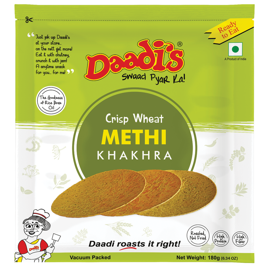 Daadi's Methi Khakhra Combo
