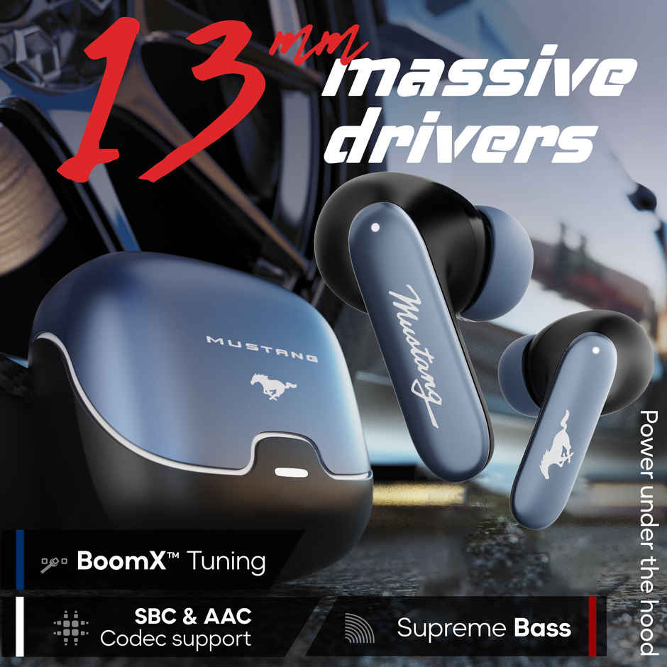 GOBOULT X Mustang Derby Newly Launched TWS With 100H Playtime