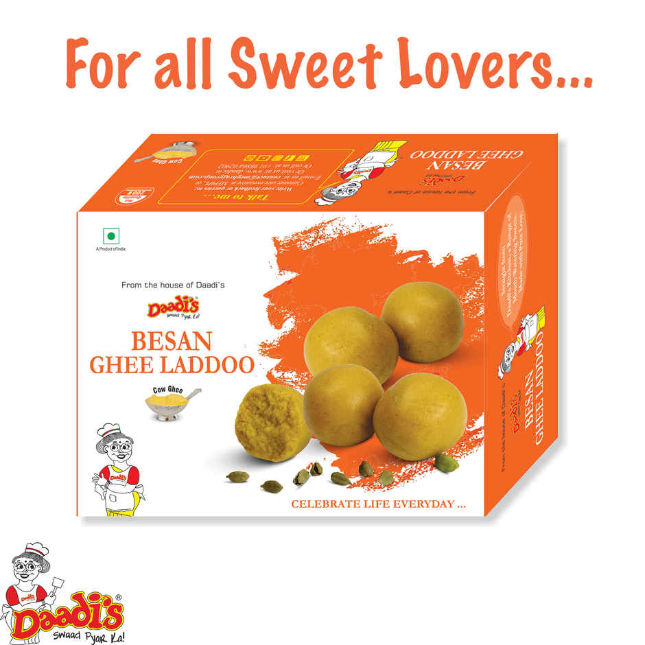 Daadi'S Besan Laddoo Pure Ghee