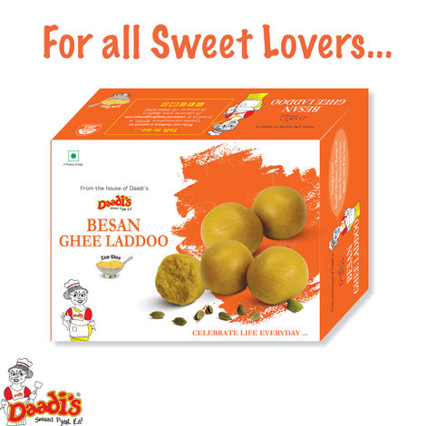 Daadi'S Besan Laddoo Pure Ghee