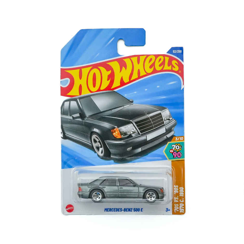 Hot Wheels Worldwide Basic Car | 1992 Mercedes Benz 500E Toy Car For Kids & Collectors