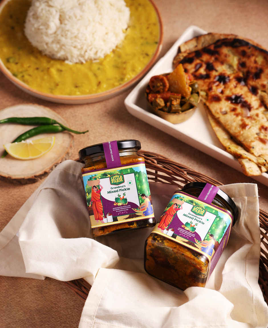 The Little Farm Co Mixed Pickle | Achaar, All Natural