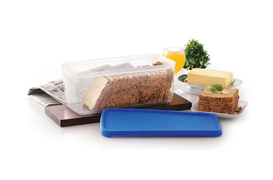 Mastercook Pp 252 Rectangle Big Bread Box Containers 4000 ml