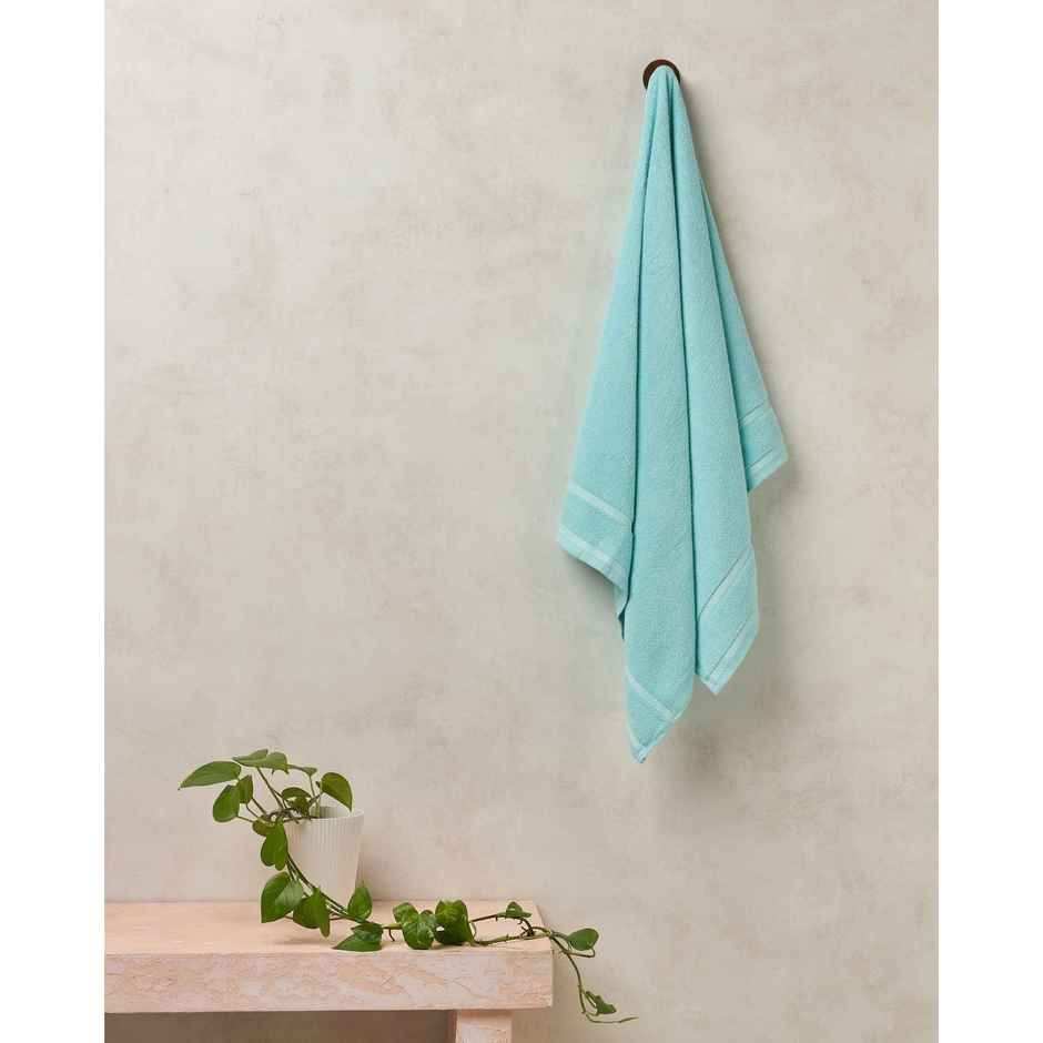 Himeya Zero Twist 350 GSM Cotton Bath Towel | Aqua
