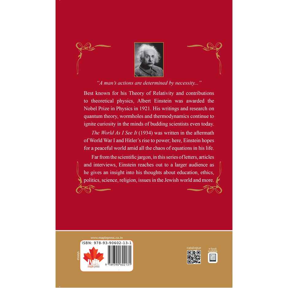 The World As I See It