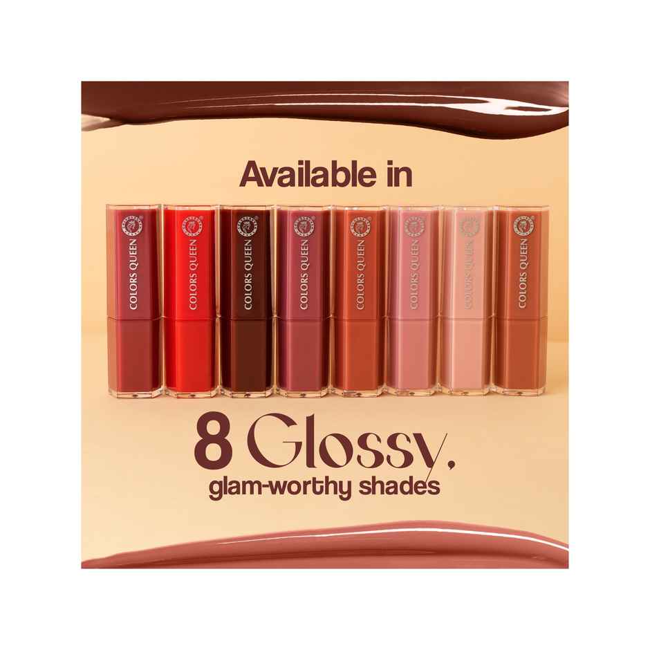 Colors Queen Gloss Bomb Glossy Lipstick | The MVP - 02