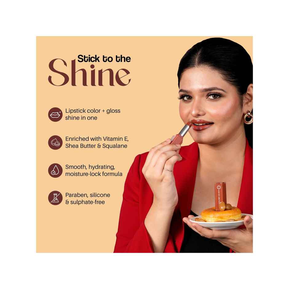 Colors Queen Gloss Bomb Glossy Lipstick | The MVP - 02