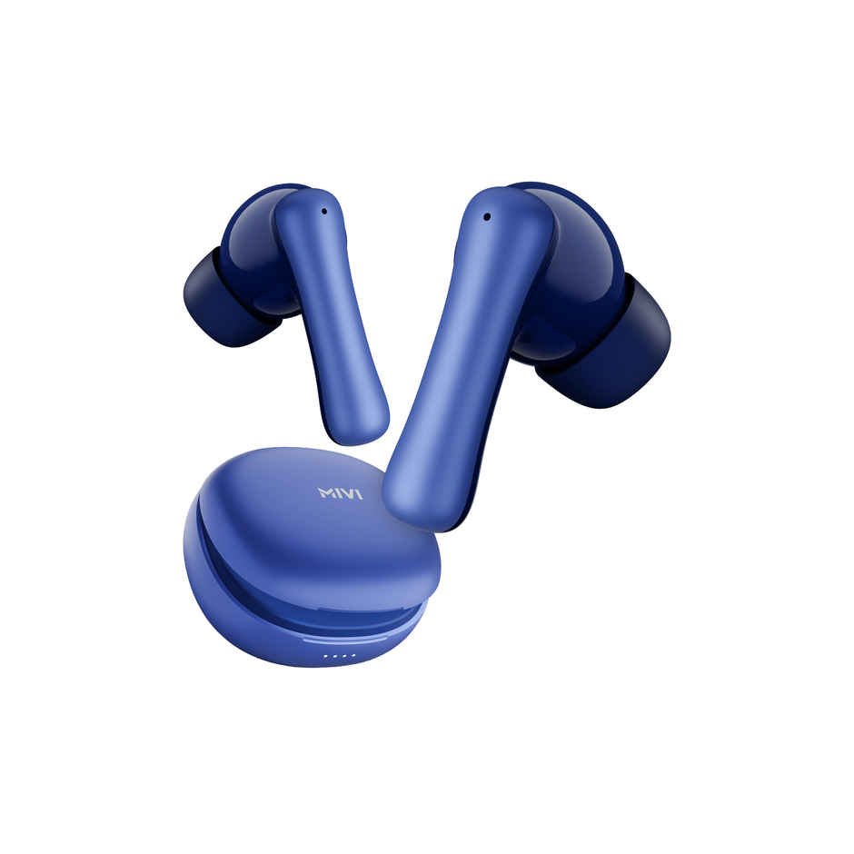 Mivi DuoPods Marathon TWS, 70H Playtime, 13mm Drivers, AI ENC Calls, IPX4, BT 5.3