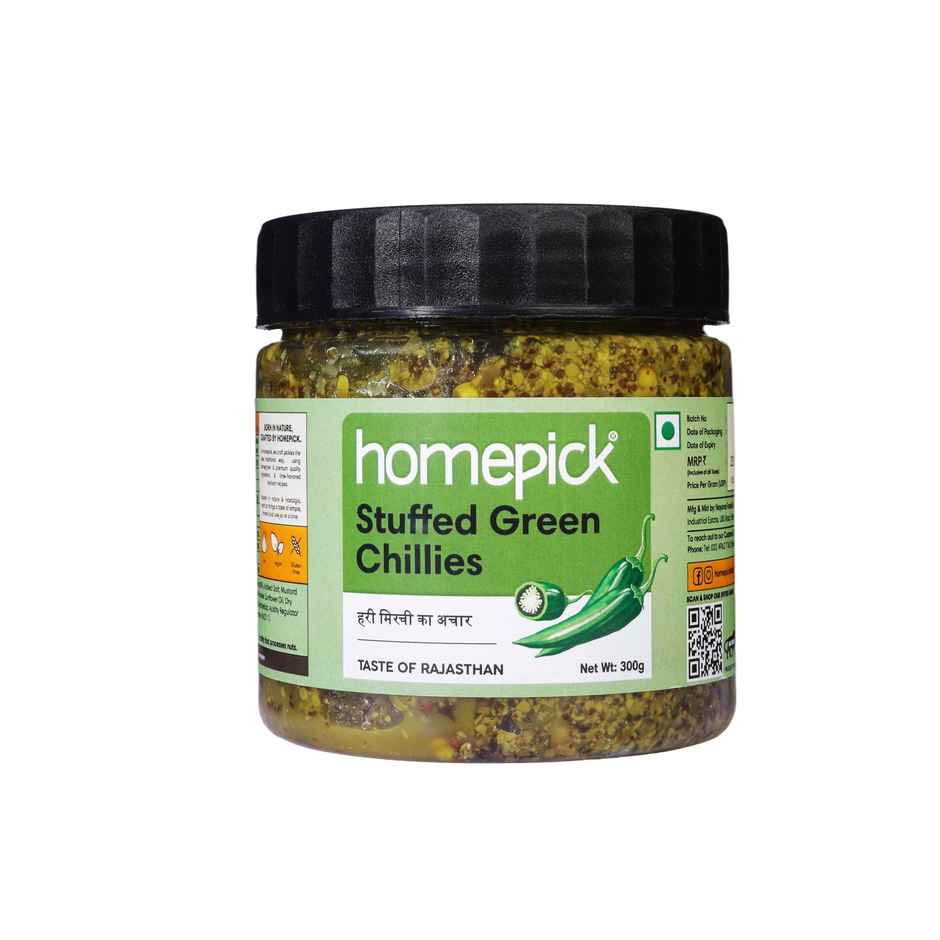 Homepick Stuffed Green Chillies