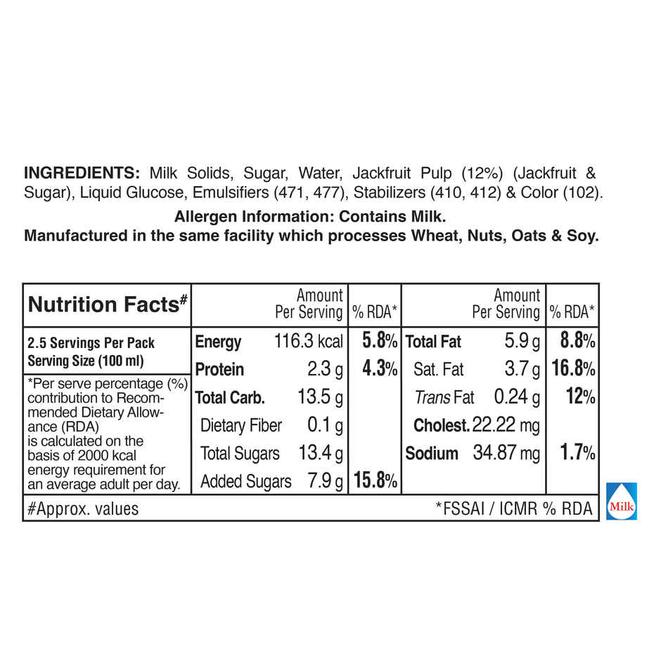 Arun Jackfruit Ice Cream Cup
