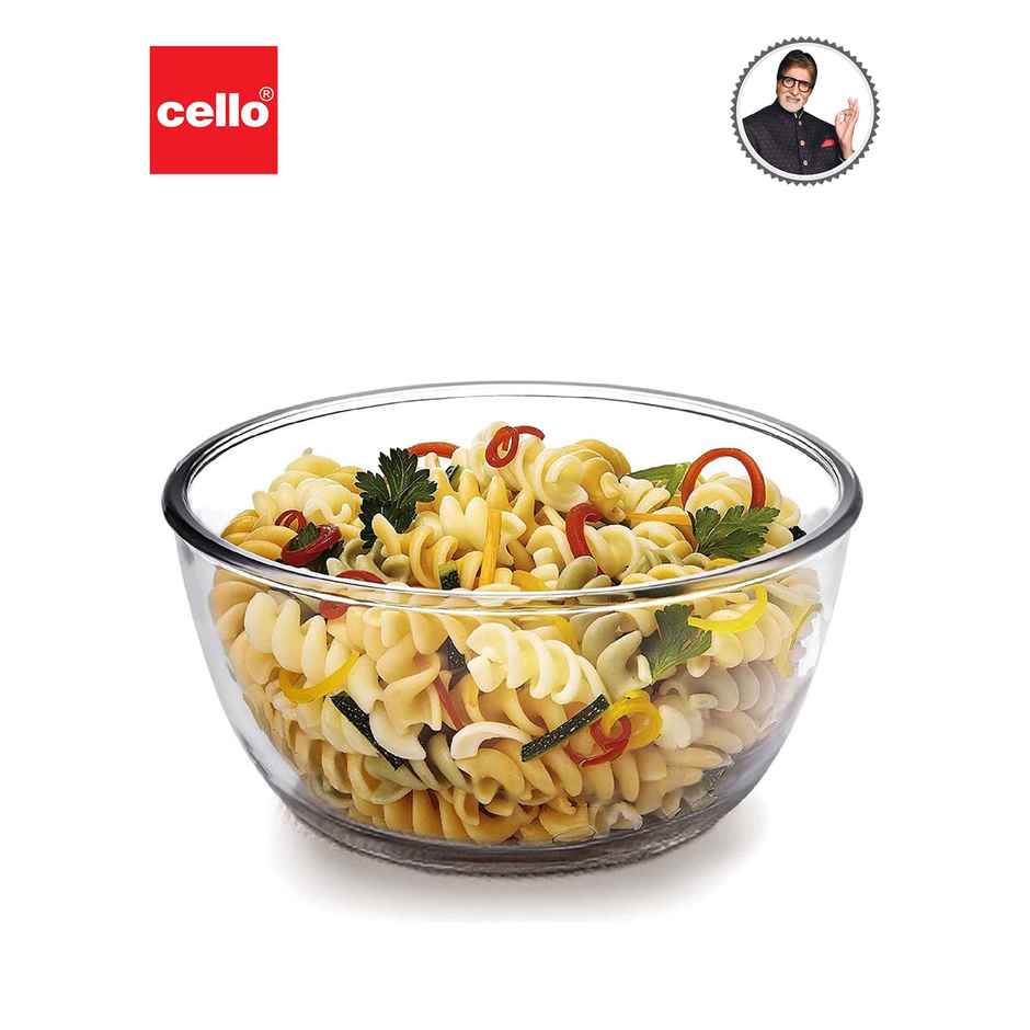 Cello Ornella Toughened Glass Mixing Bowl 1000ml