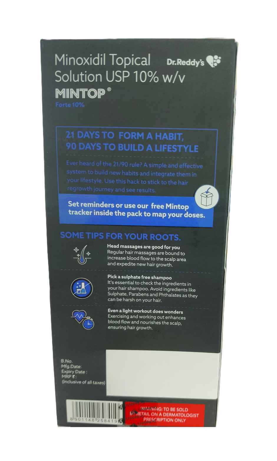 Mintop Forte 10% Topical Solution 