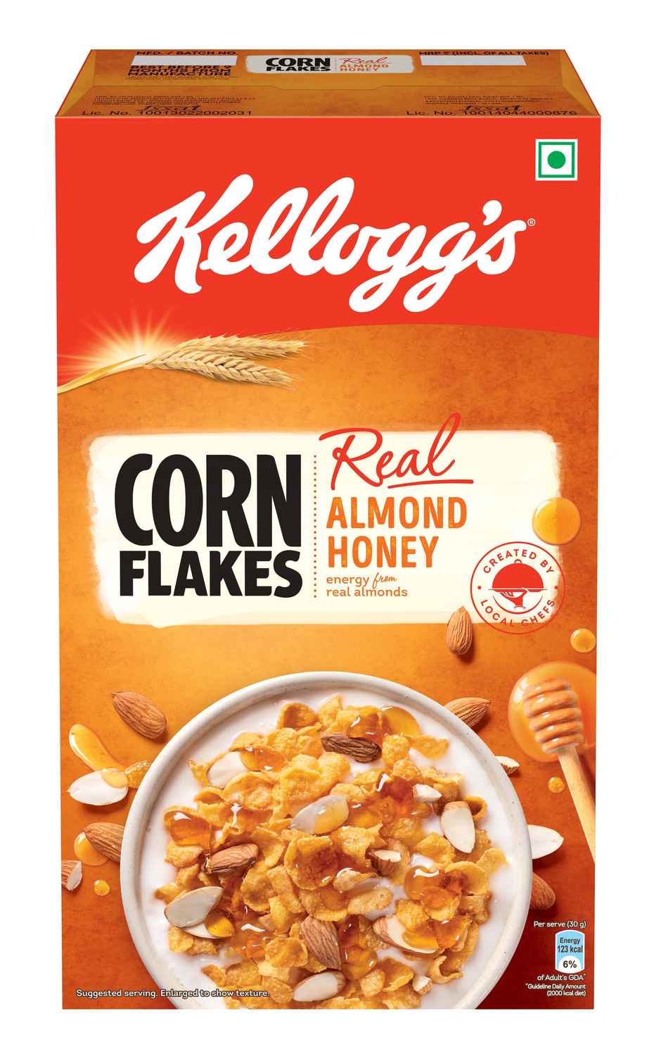 Kellogg's Almond and Honey Corn Flakes