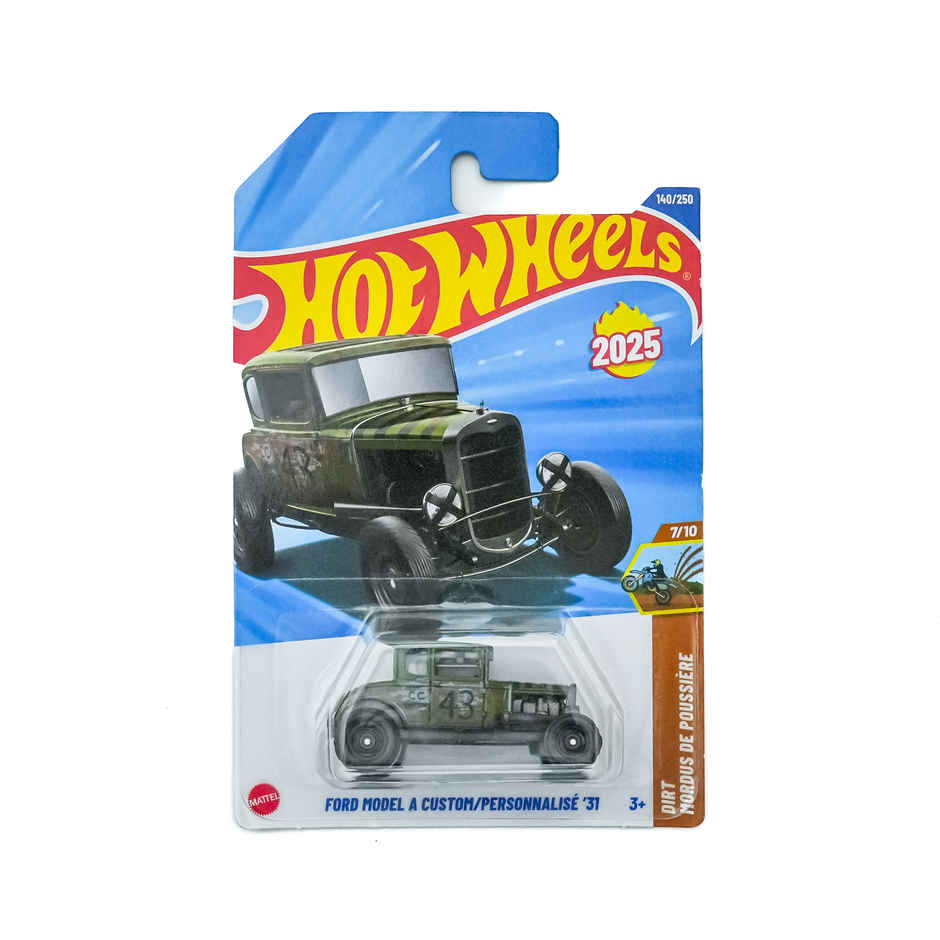 Hot Wheels Worldwide Basic Car | Ford Model A Custom Toy Car For Kids & Collectors