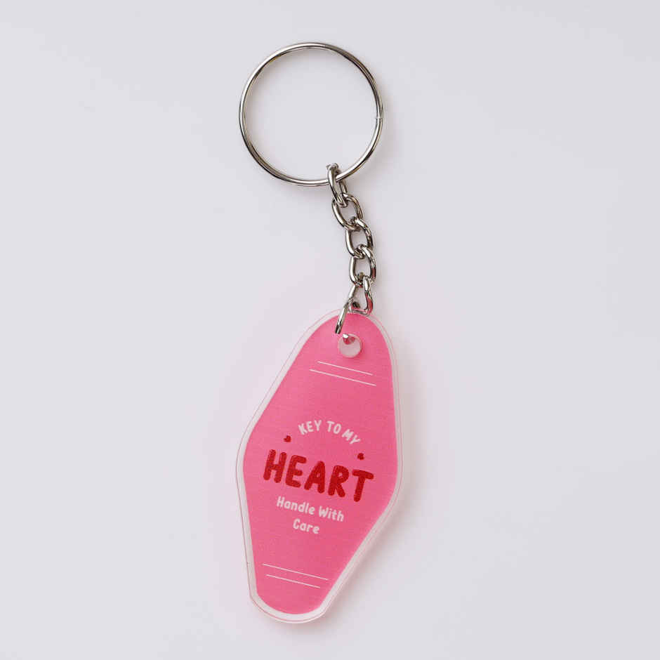 Key to My Heart Keyring | Small Gift for Loved Ones | Oye Happy